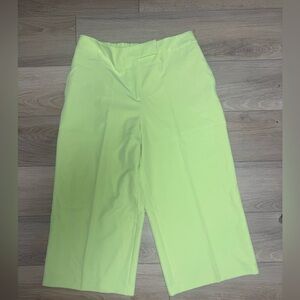 Joie Wide Leg Cropped Pant Trouser with elastic band size 14